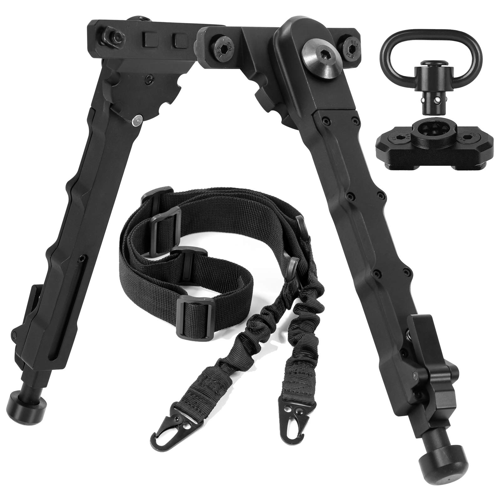 Buy XOOBIU 7.5” to 9” Bipod with 2 Point Sling & Sling Swivel and