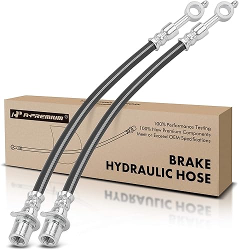 A-Premium Manguera hidráulica de freno trasero para conductor y pasajero compatible con los modelos Ford, Lincoln y Mercury - Fusion 2009-2012, MKZ