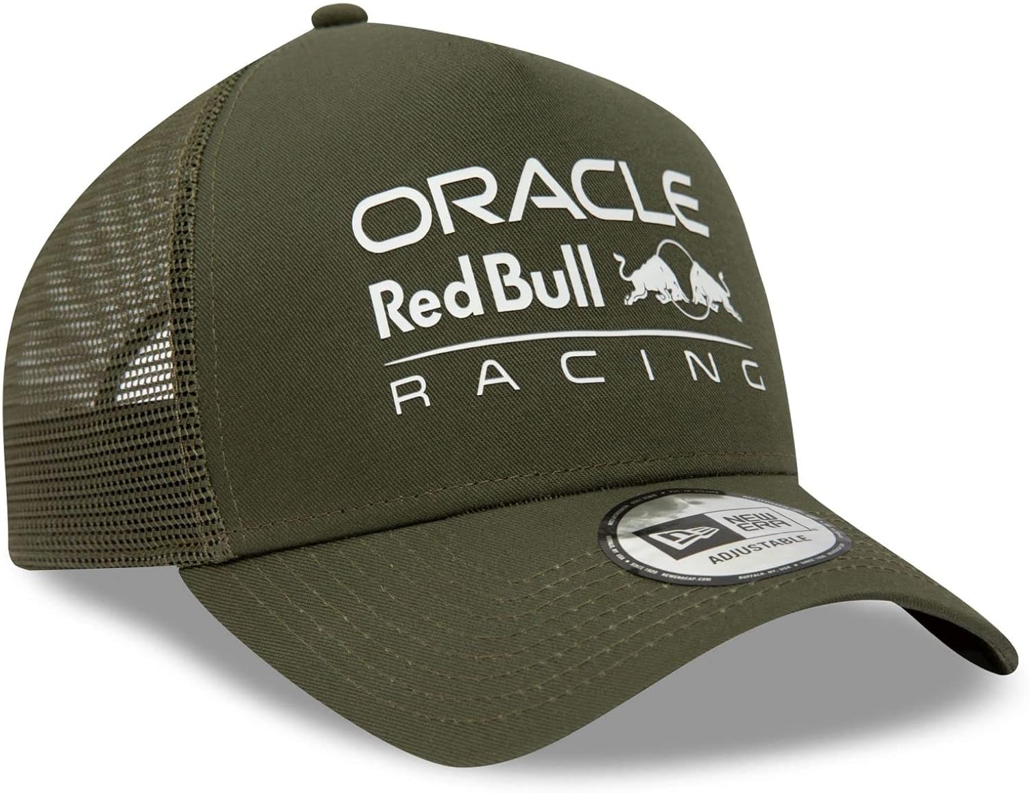 New Era Red Bull Racing F1 Classic Trucker Hat Green : Automotive