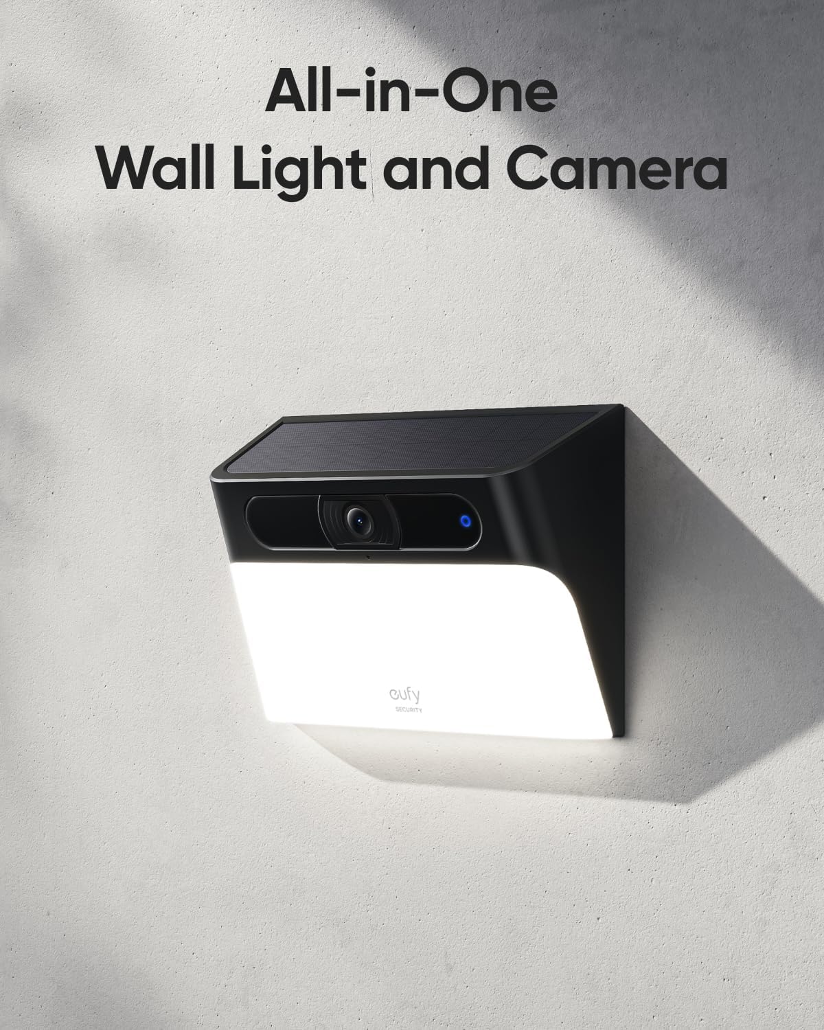 【アウトレット品】eufySecurity WallLight Cam S120 Amazon.com : eufy Security Solar Wall Light Cam S120,Solar