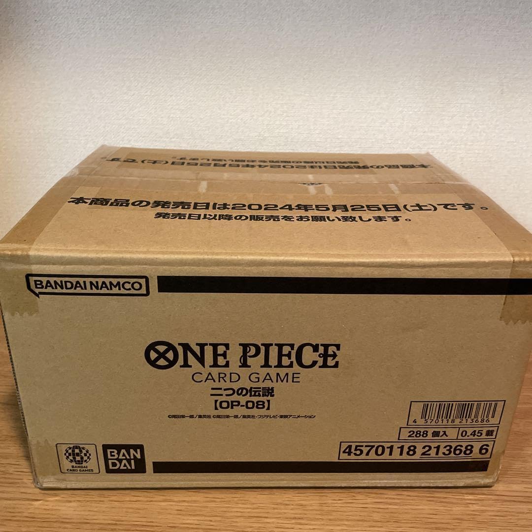 Amazon.co.jp: ワンピースカードゲーム 二つの伝説OP-08 カートン  