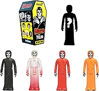 Vista 2 de Super7 Misfits Blind Box Flat - (12 unidades) Figuras de acción Misfits de 3.75 pulgadas, coleccionables de música clásica y juguetes retro