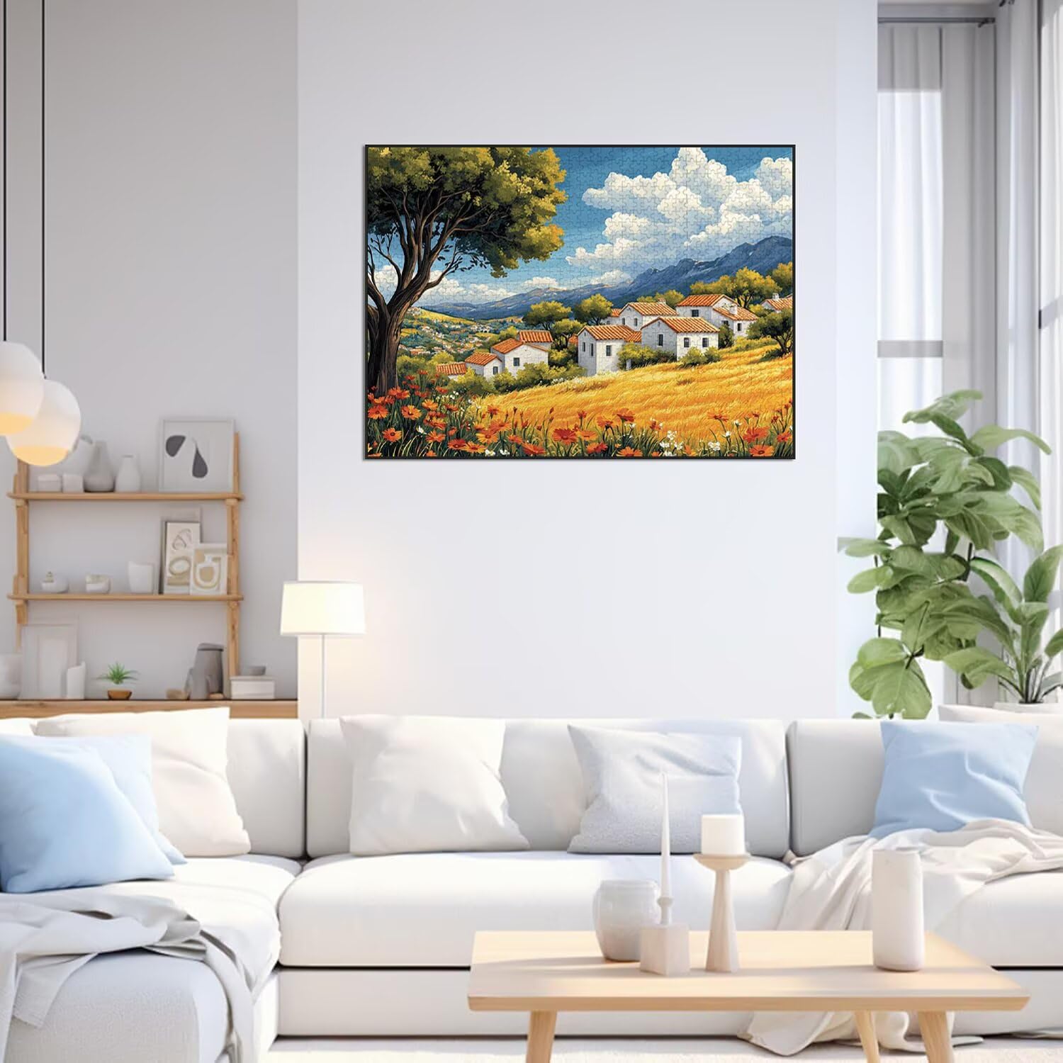 Puzzle 3000 Pezzi Cartoni animati Puzzle Adulti, Gioco Educativo, n-365 | Jigsaw Puzzles Villaggio, Impossibile Difficile Sfida, Classici Gioco Familiare, Giochi Divertenti, Idee Regalo