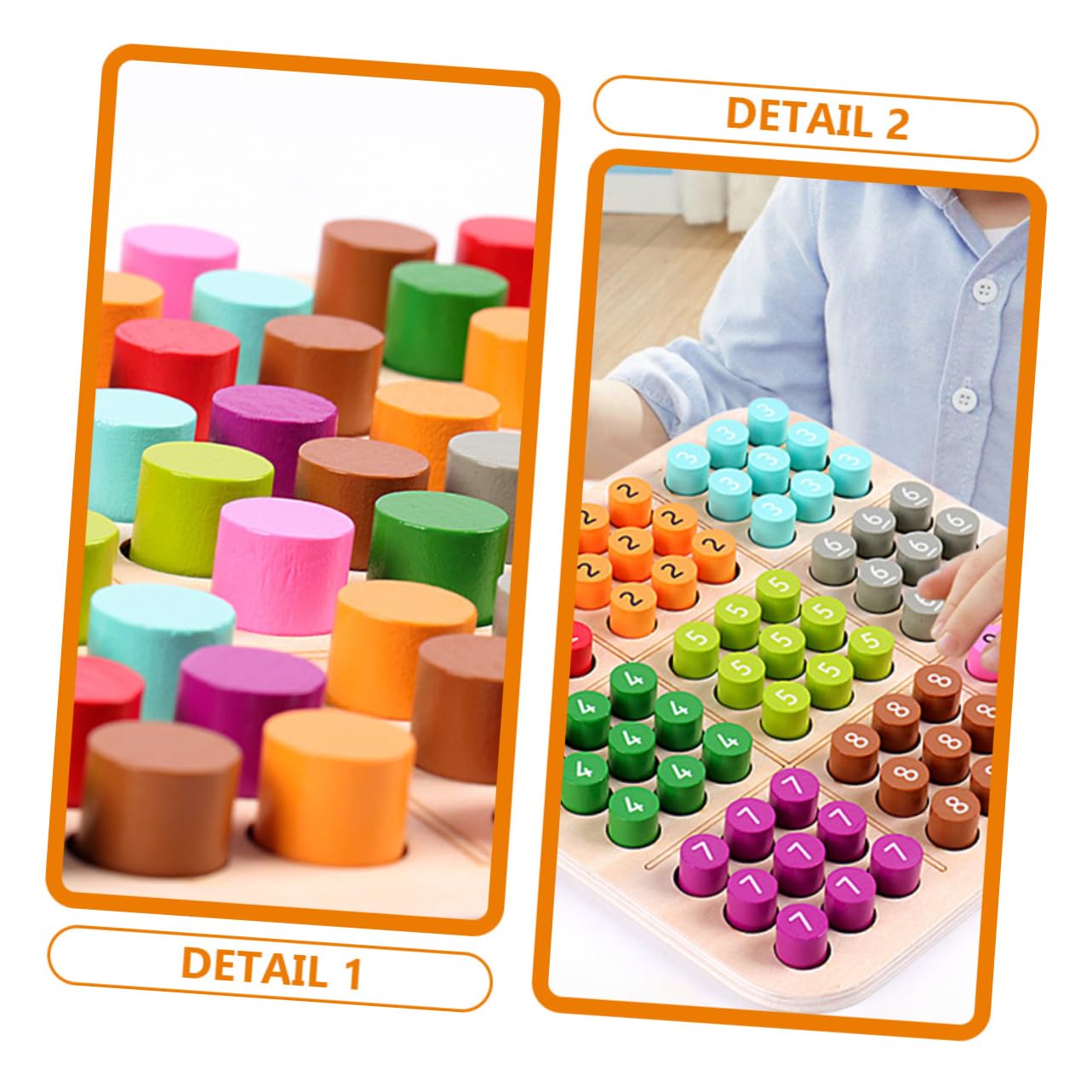 1 Set Ball Sudoku Children Sudoku Toy Sudoku Board Game Wood Aritmetic Sudoku Desktop Sudoku Chess Toy Peg Board Toy Juguete De Madera Juguetes Árbol De Loto Productos De Madera