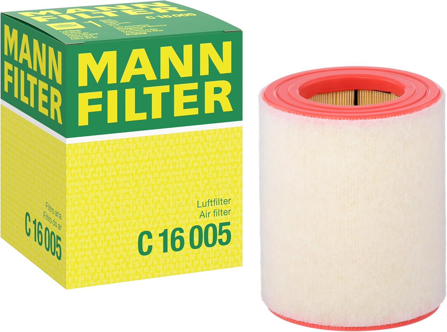Mann Filter C 16005 Luftfilter - für PKW (C16005)