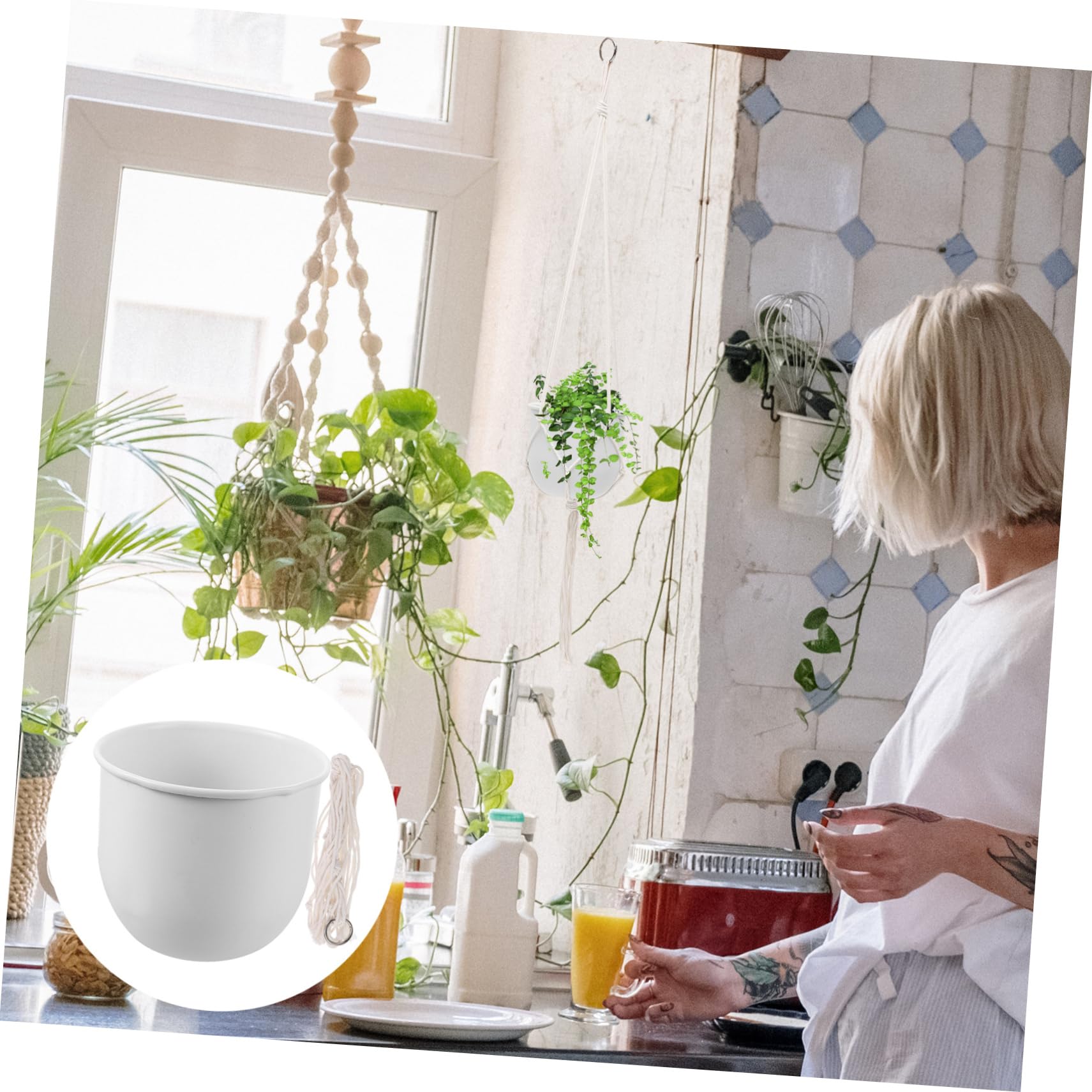 Tuteur De Jardin Décoratif En Fer - Support Pour Fleurs, Décoration Printanière Pour Balcon Et Patio - 5