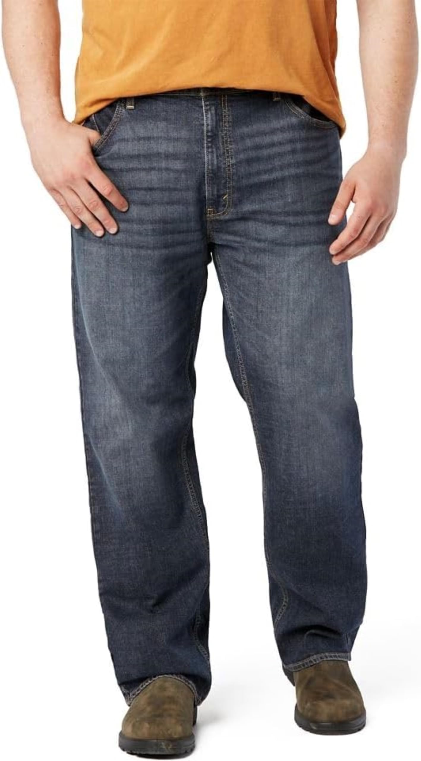 mens Relaxed Fit Jeans Jeans