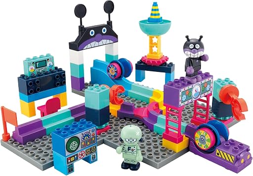 Bandai BlockLabo Block Lab Anpanman Rolling Block Rolling Attack! Bakin Mech Factory Recommended Age 3 years and up