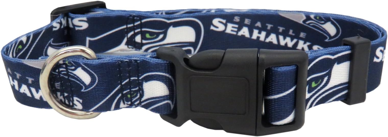 NFL Seattle Seahawks Team Pet Collar, Medium