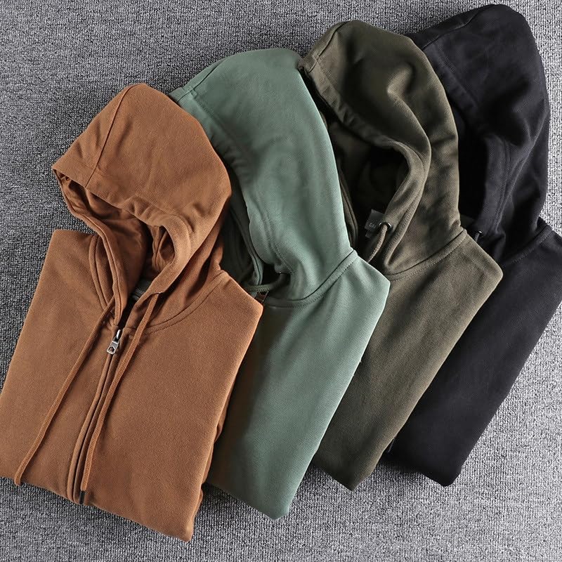 Sudadera con capucha ligera contra el frío chaqueta casual de algodón transpirable 3