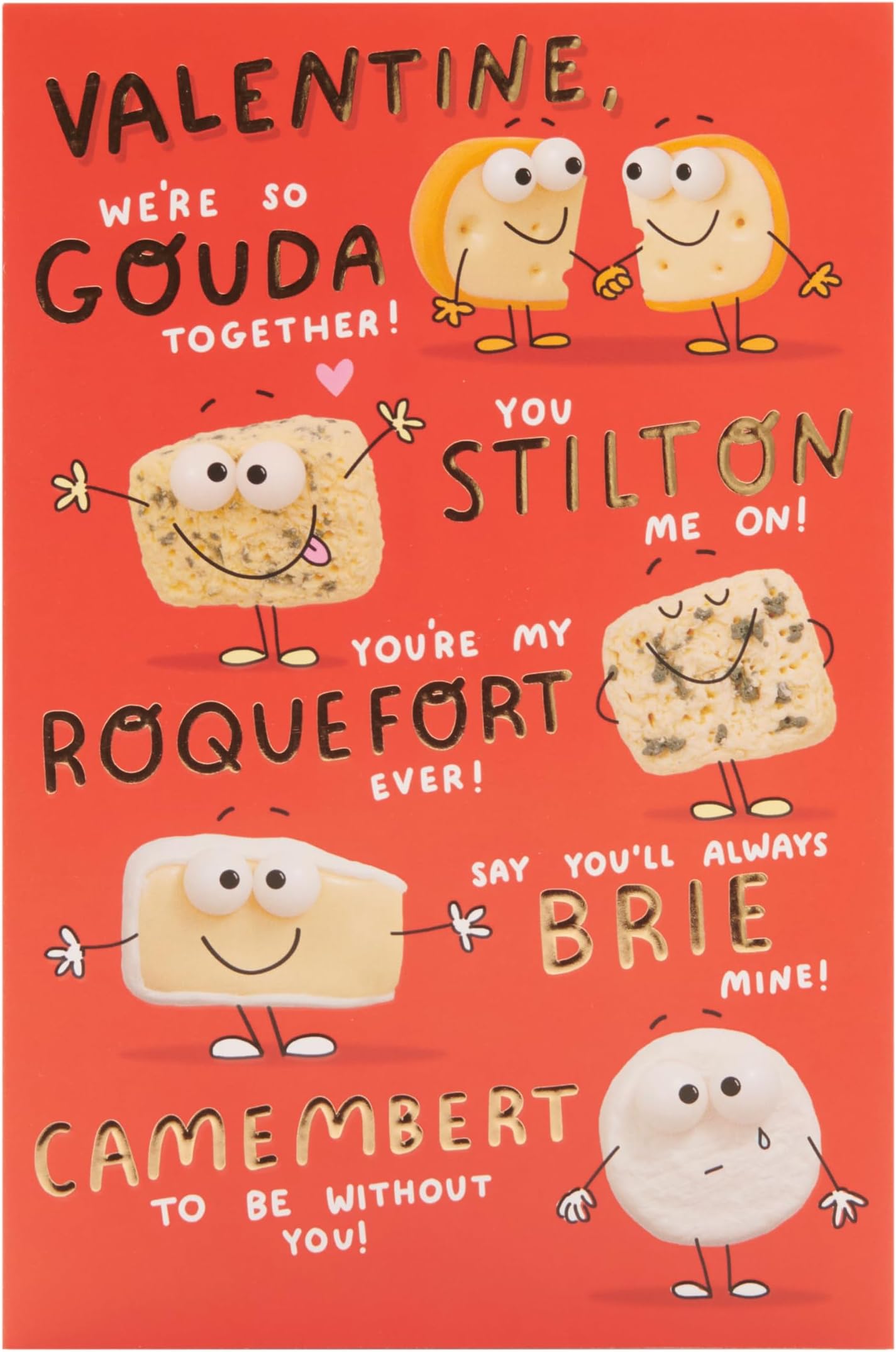 UK Greetings Valentine's Day Card For Him/Her/Boyfriend/Girlfriend