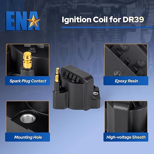 Miniatura 5 de ENA Juego de 3 bobinas de encendido y módulo compatibles con Buick Cadillac Chevrolet GMC Honda Isuzu Oldsmobile Pontiac Allure LaCrosse Regal