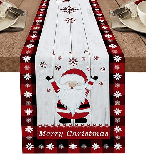 Christmas Dining Table Runner Dresser