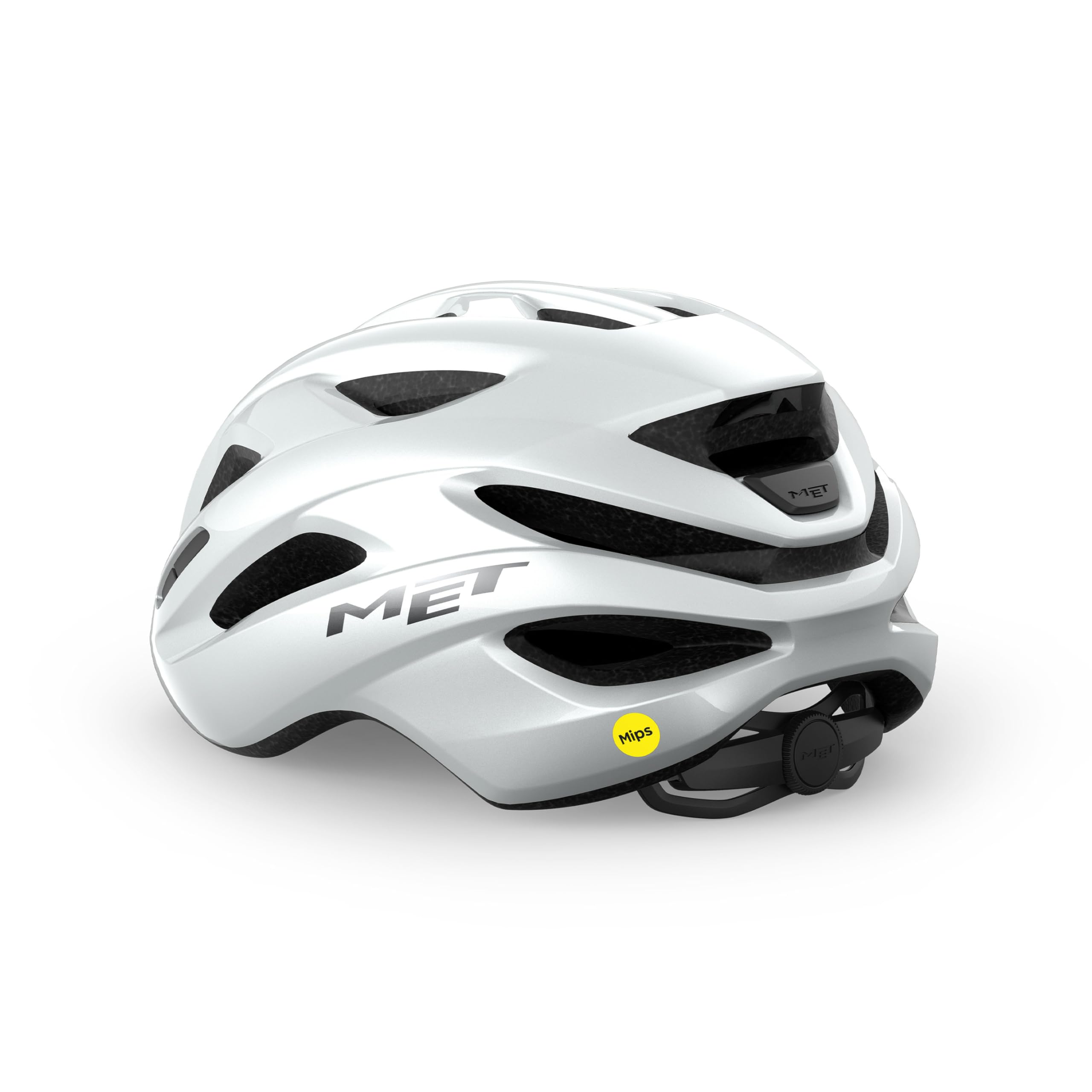 MET Idolo MIPS Ciclismo Hel, Unisex, Glossy White, M