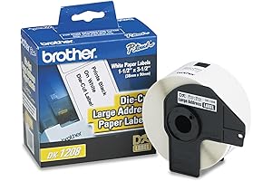 Brother, Die-Cut Large Address Labels