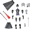 Star Wars MixMashers Darth Vader مزيج مخصص ودمج شخصية الحركة الفاخرة وملحقاتها