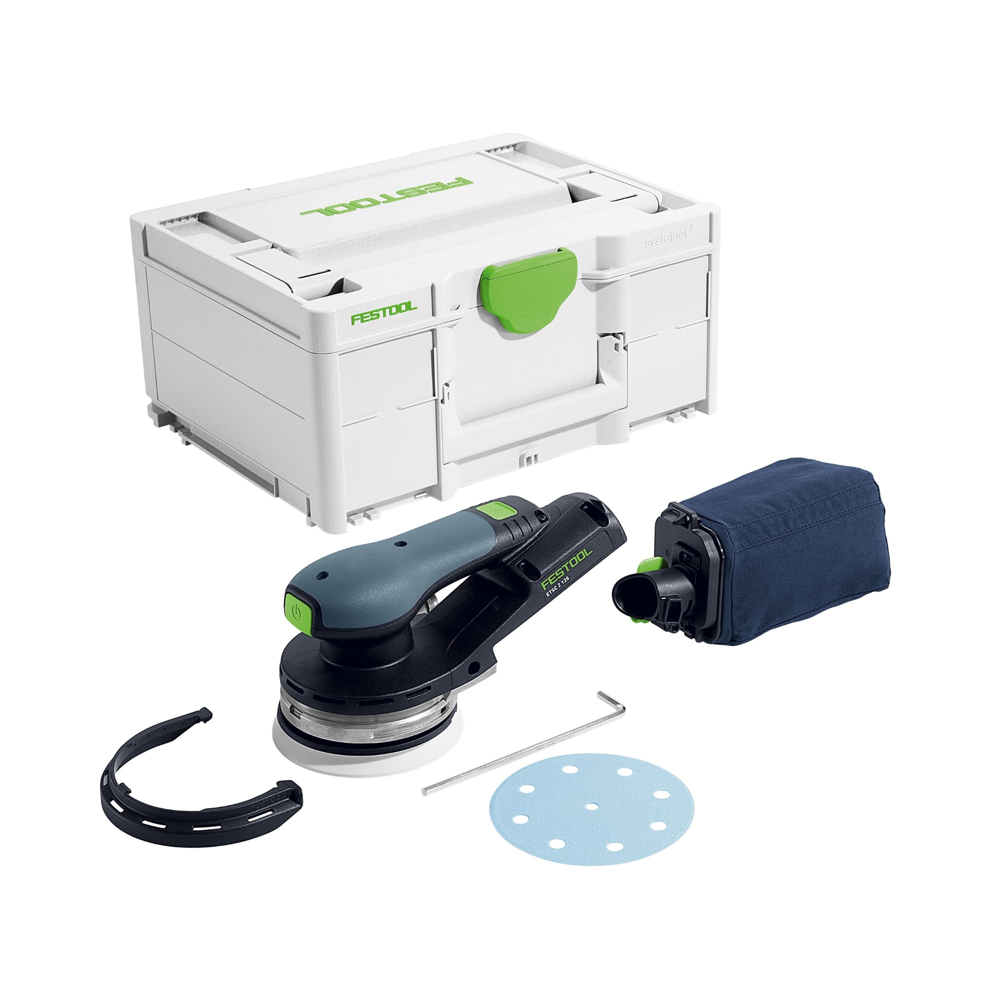 Festool Ponceuse Excentrique sans Fil ETSC 2 125 - Basic