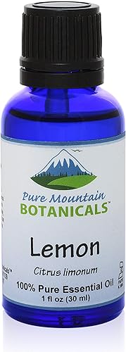 Miniatura 2 de Aceite esencial de limón  100% puro natural y certificado Kosher Citrus Limonum  Botella de 1 oz (1.0 fl oz)