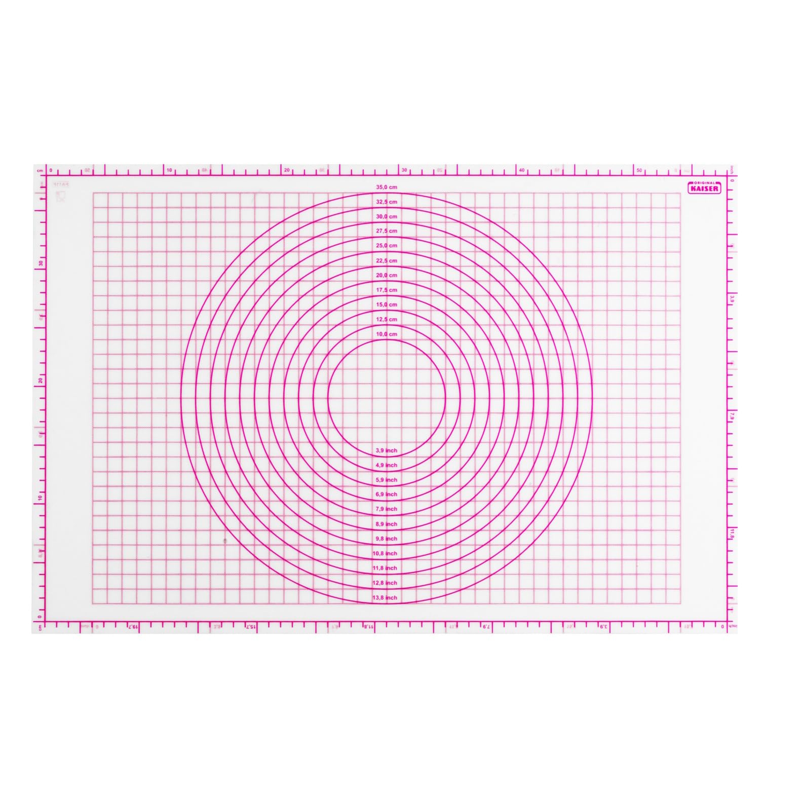 Original Kaiser Fondant-Backmatte 60 x 40 cm – antihaftbeschichtet, beidseitig verwendbar