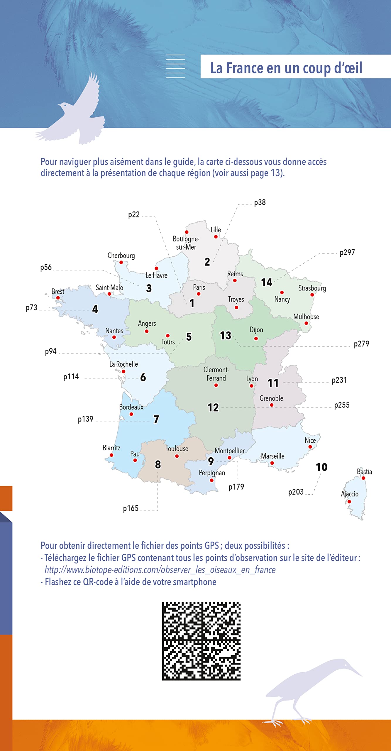 Observer les oiseaux en France: Plus de 300 spots ornitho
