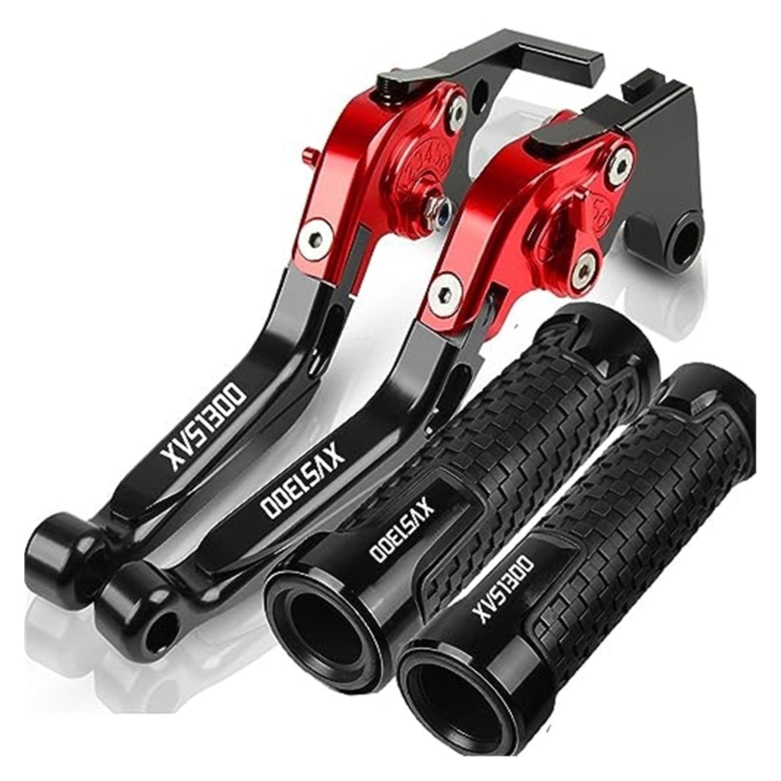Asddllnn 4 For Yamaha Xvs1300 Xvs 1300 Xvs-1300 Xv S1300 Xv-S1300 2015 2016 2017 Motorcycle Brake Clutch Lever Handlebar Handle