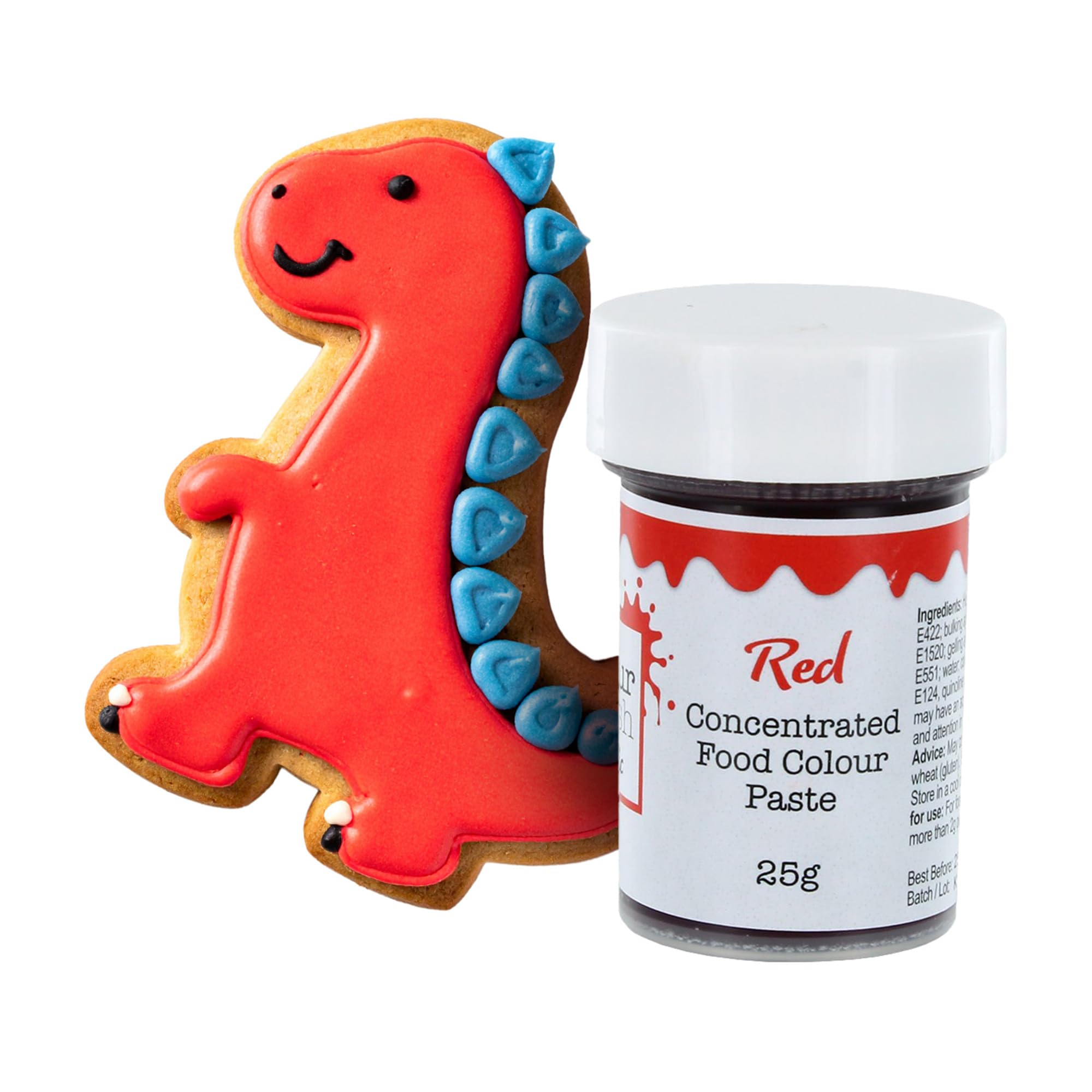 Colour Splash Concentrated Food Colouring Paste | Red | Vibrant Edible Colour For Baking, Colours Fondant, Buttercream, Cake Mix - 25g