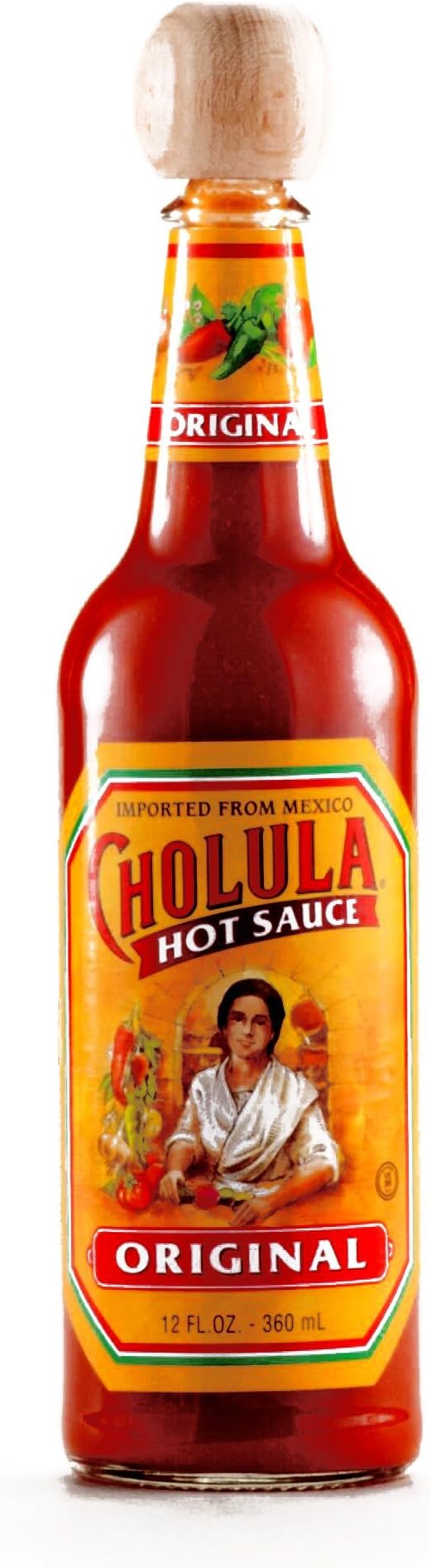 Cholula OriginalHot Sauce 12 oz each (5 Items Per Order)