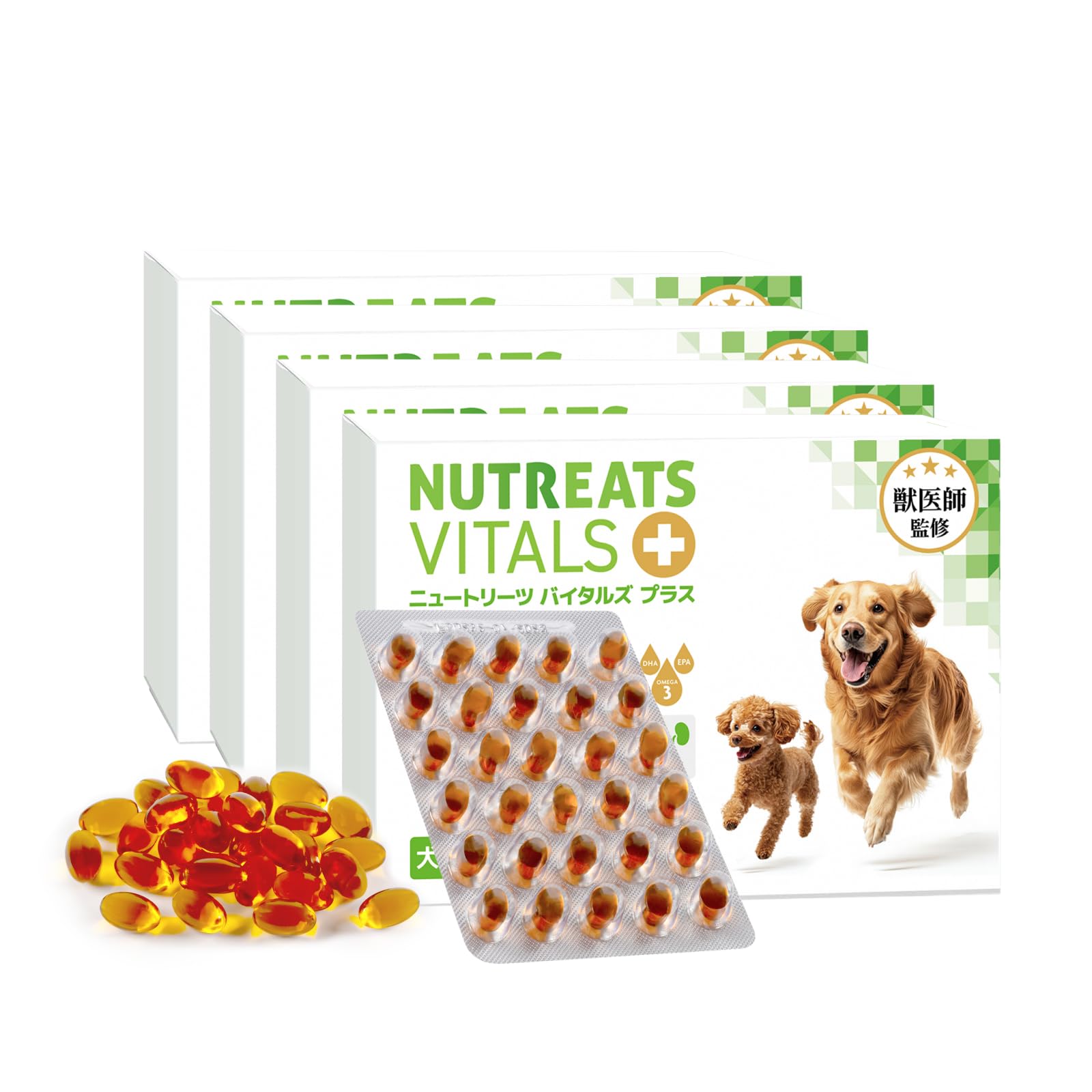 犬用 ニュートリーツ バイタルズプラス90粒 (30粒✖️3箱) Amazon.co.jp: 【獣医師監修】ニュートリーツ バイタルズプラス 犬用