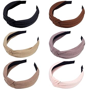 Amazon.com : TOBATOBA 6Pcs Knotted Headband for Women