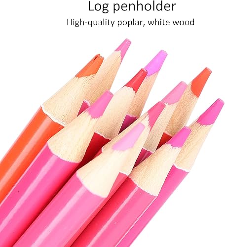 Miniatura 8 de Juego de 180 lápices de colores, lápices de artista Brutfuner 35 × 25 × 9 180 Uds. Juego de lápices de colores profesionales para adultos, pintura,