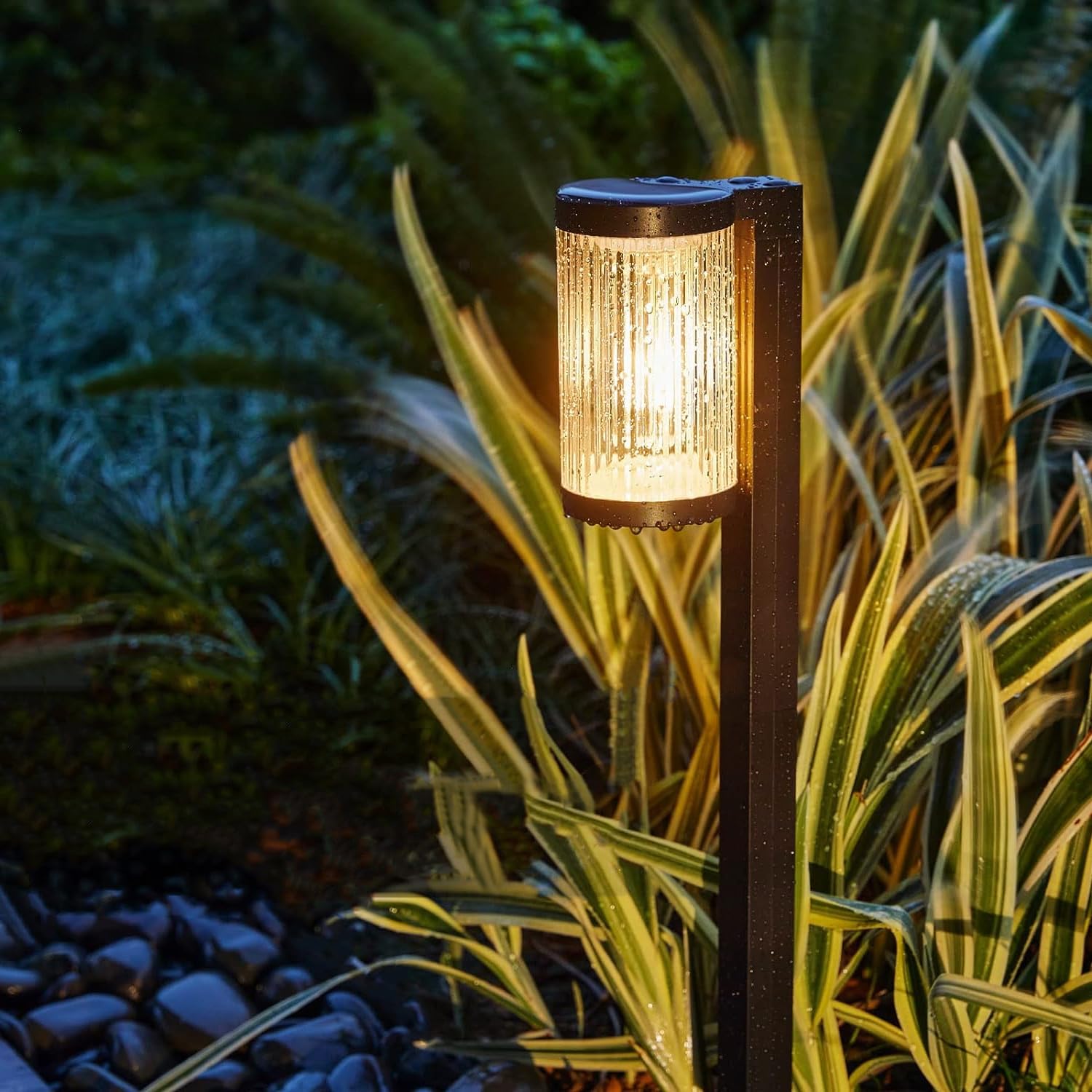 GIGAWATTS GW-233 Solar Pathway Lights 800mAh Battery Filament Bulb BIS Approved Outdoor Waterproof Lamp with 2V Panel for Garden Yard Decor (1 Pc, Warm White) (B0CPJJQ9WW) Amazon Price History, Amazon Price Tracker