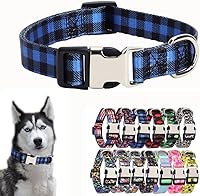 Vista 8 de Lindo collar para perros XS, pequeños, medianos y grandes, collar de nailon suave para mascotas, estampado 3D, con patrones multicolores, collares