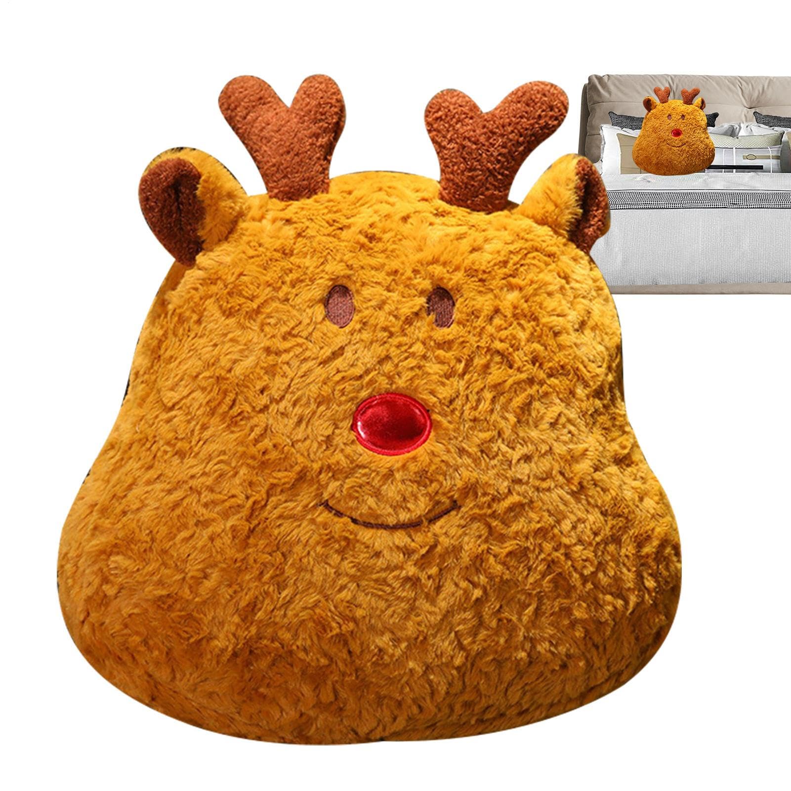 Coussin en peluche de Noël, textile de canapé de qualité supérieure