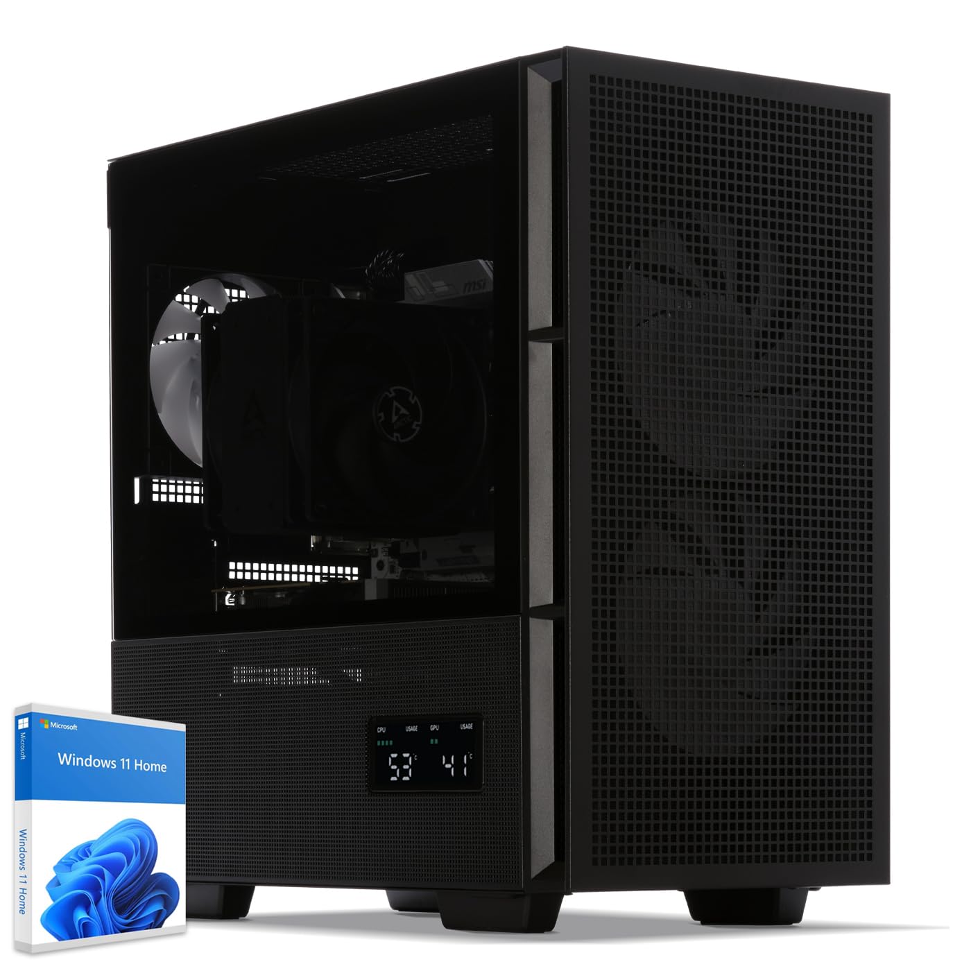 Sedatech PC Gaming • RTX 5070 | AMD Ryzen 9 9900X3D | 32Gb DDR5 | 2Tb SSD M.2 | WiFi 6E | BT 5.3 | Win 11