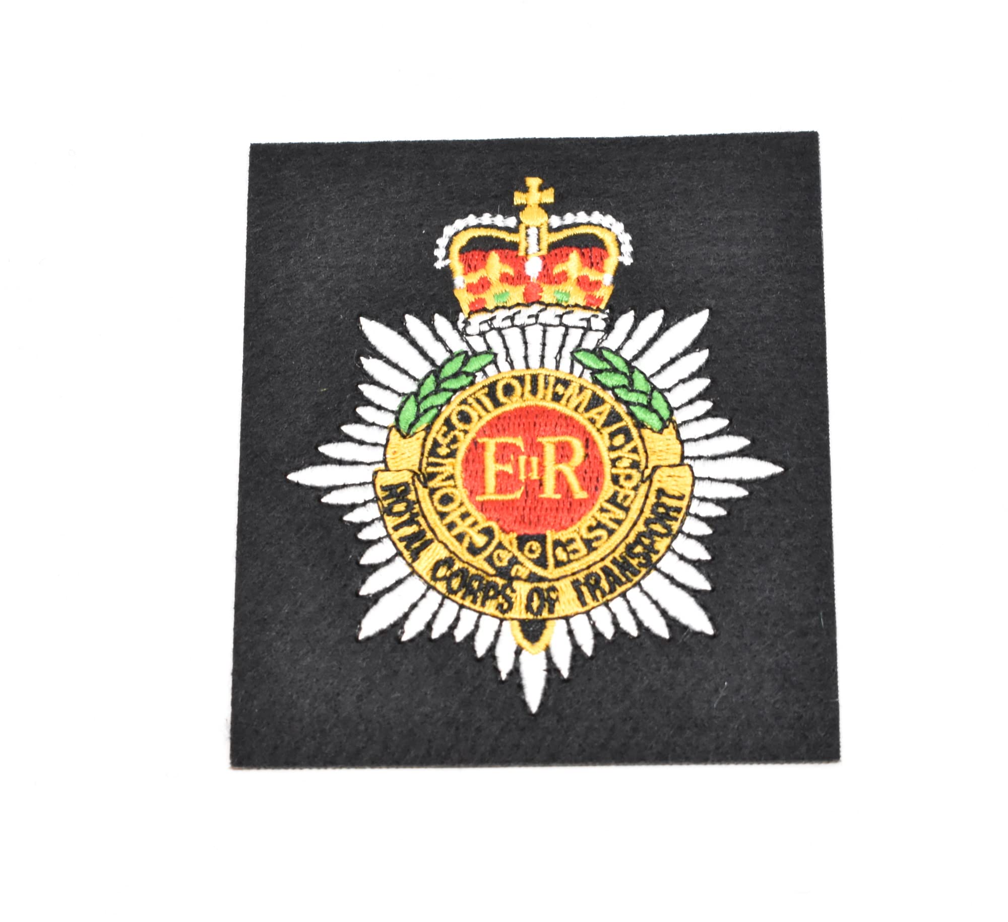 Uniform Store London Men's Khaki Badge Royal Corps Of Transport Blazer Badge Rct