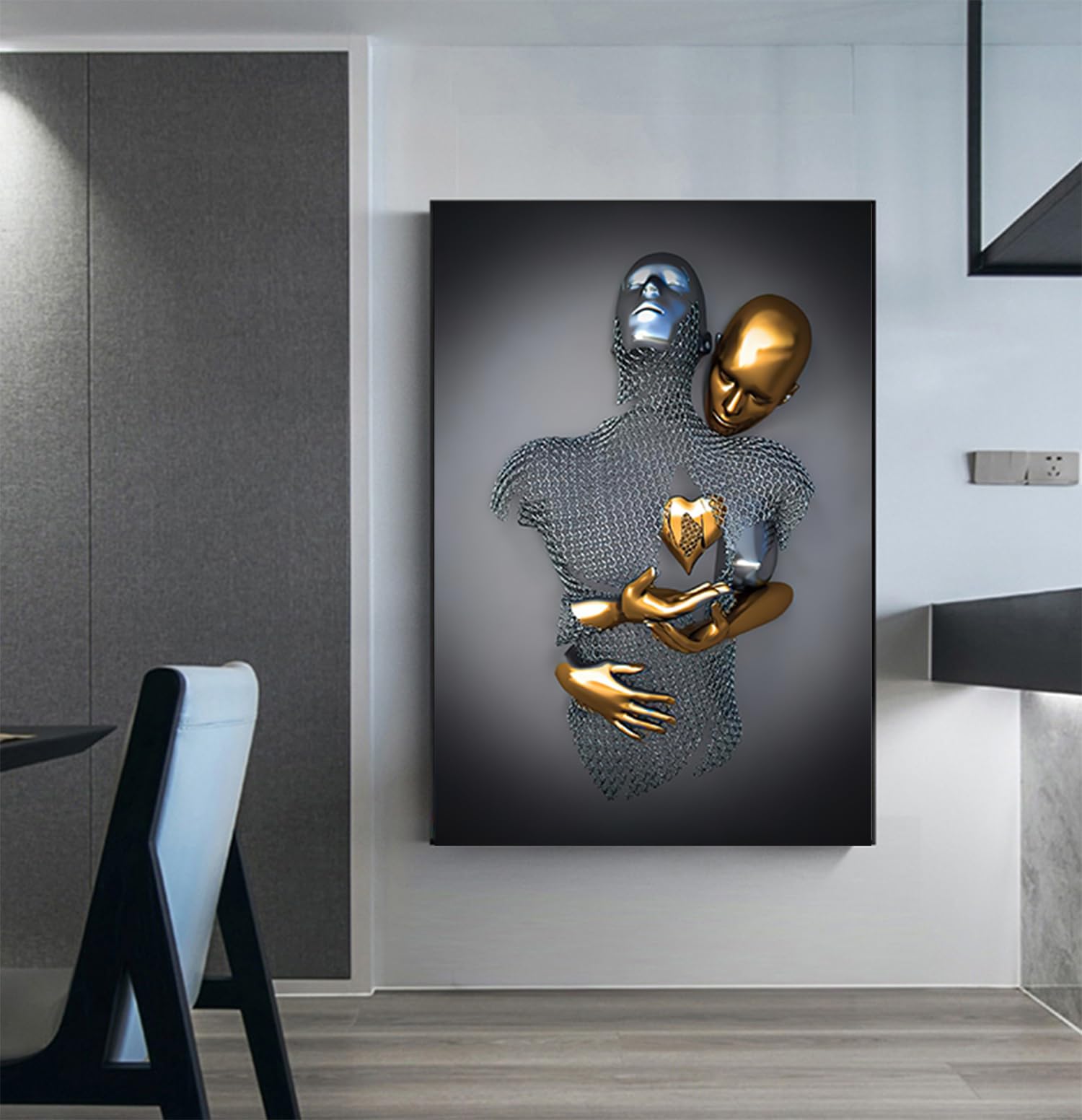 Poster Toile PNL – 30x45 Cm – Impression HD – Décoration Chambre, Bureau – Sans Cadre