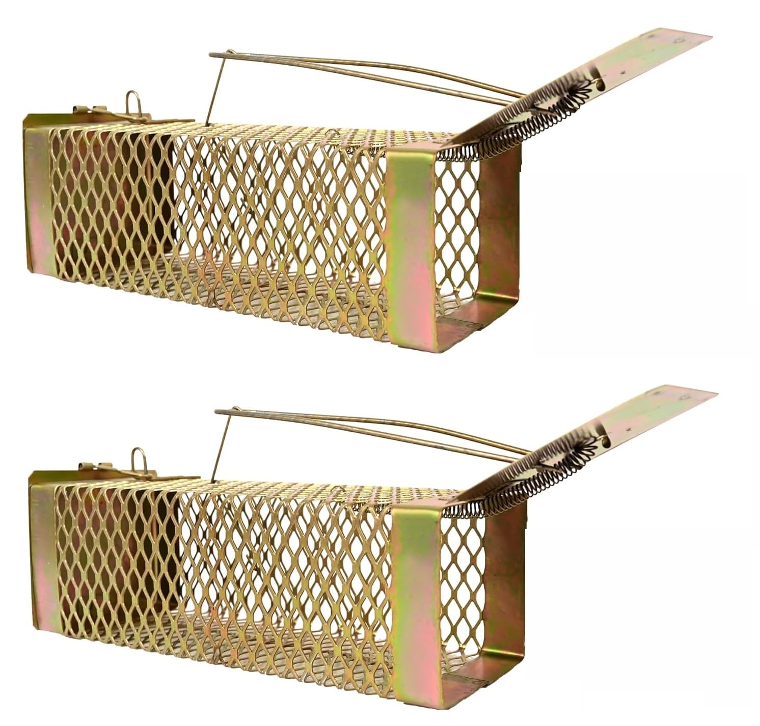 Freshwind Mouse/Rat Trap cage/Big Iron Rat Trap for Catching Rats/Rodent/Mouse Catcher Box/Chuha Pakadne ka Pinjara Cross Design with New & Heavy Quality - (Pack of 2) (B0CLDJ916D) Amazon Price History, Amazon Price Tracker
