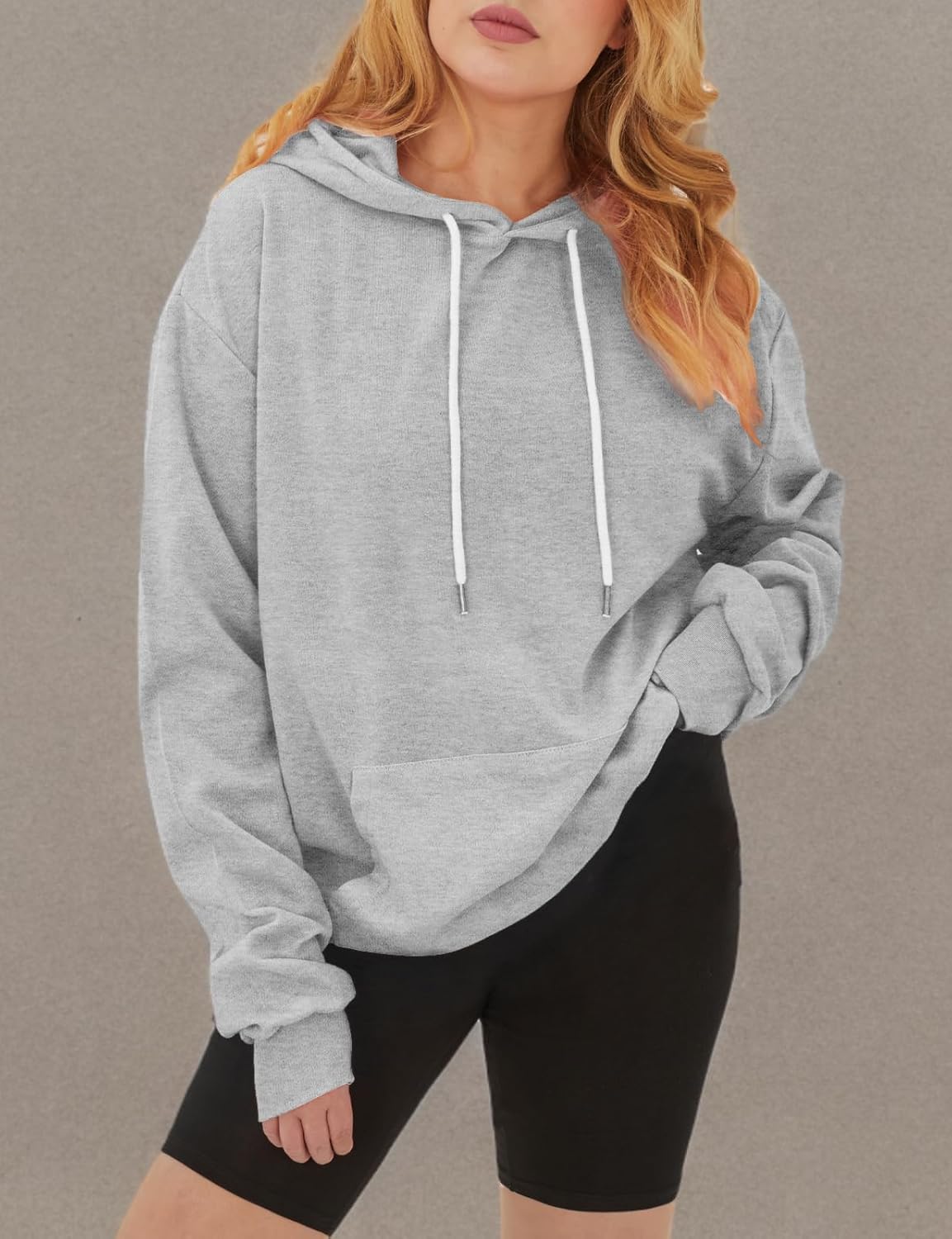GIVON Women's Essential Pullover Hoodie Lightweight Long Sleeve Comfort Sweatshirt for Everyday Wear - Image 7