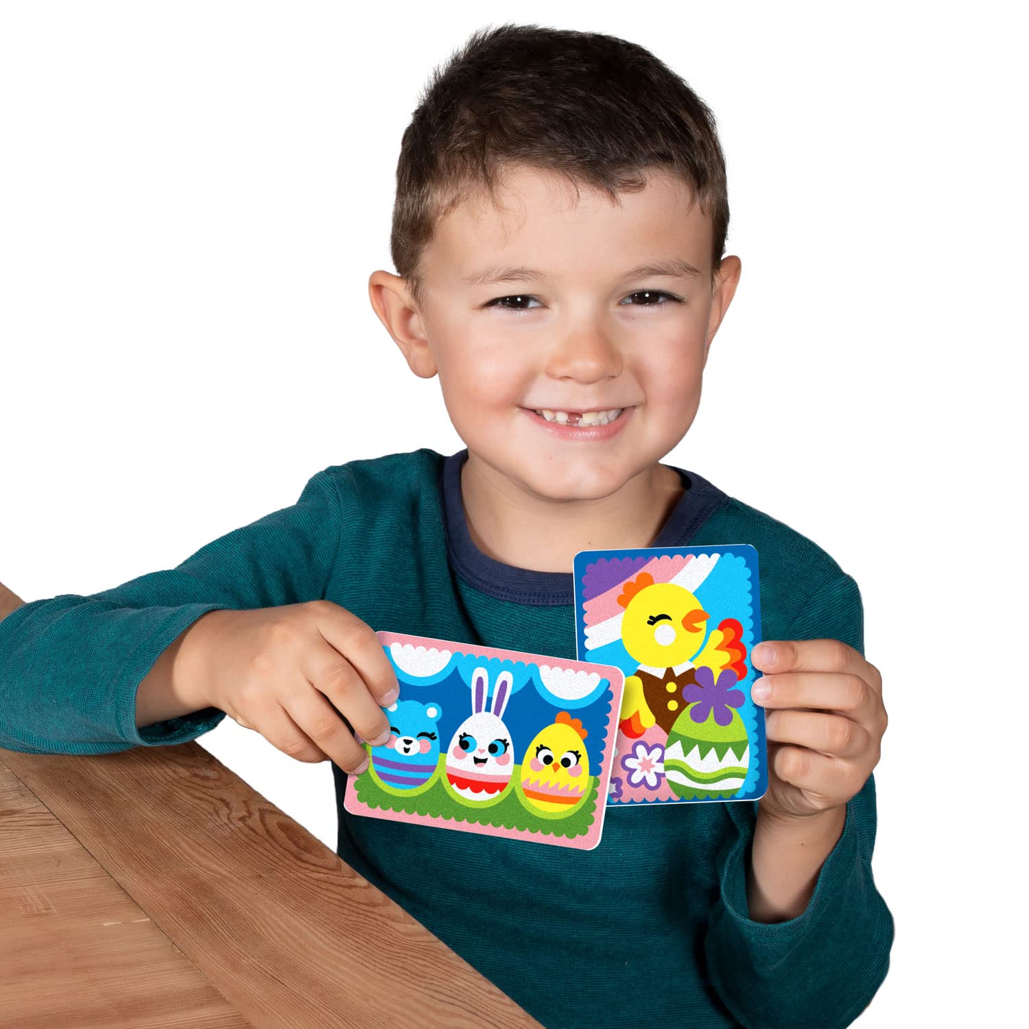 Sabbiarelli Sand-it For Fun Bag Pâques - Mini Kit Sable Coloré Créatif Pour Enfants Dès 5 Ans