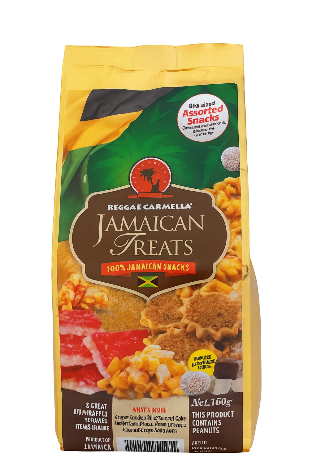 Amazon.com : Reggae Carmella (160g) – Jamaican Snack Treat Made in