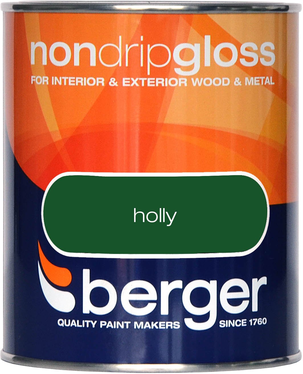 Berger - Non Drip Gloss 750Ml - Holly 5010131538551