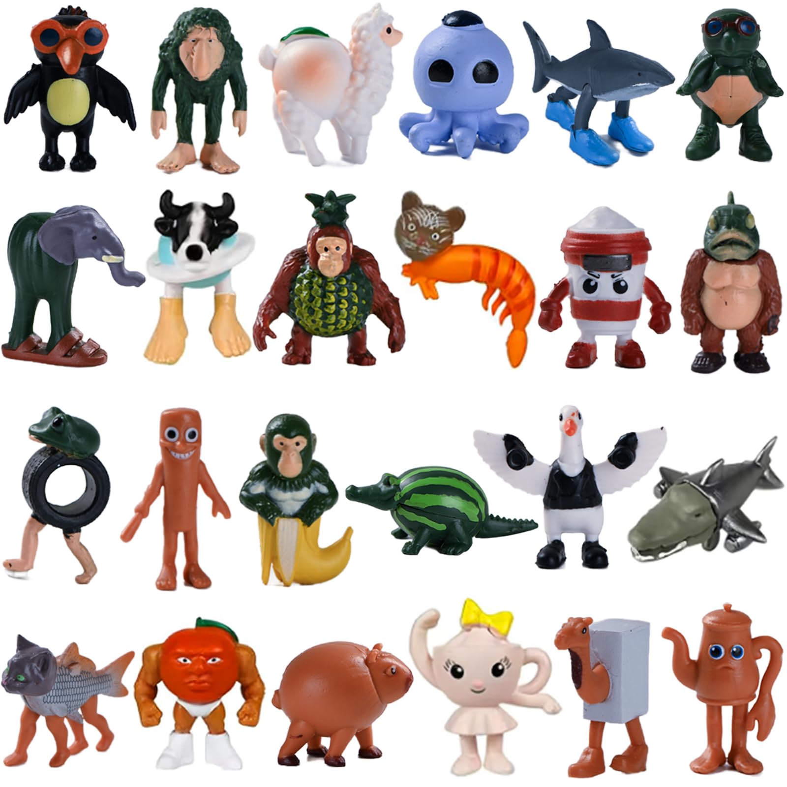 Amazon.com: Xgmadiles 24PCS Italian Brainrot Toys, Steal a