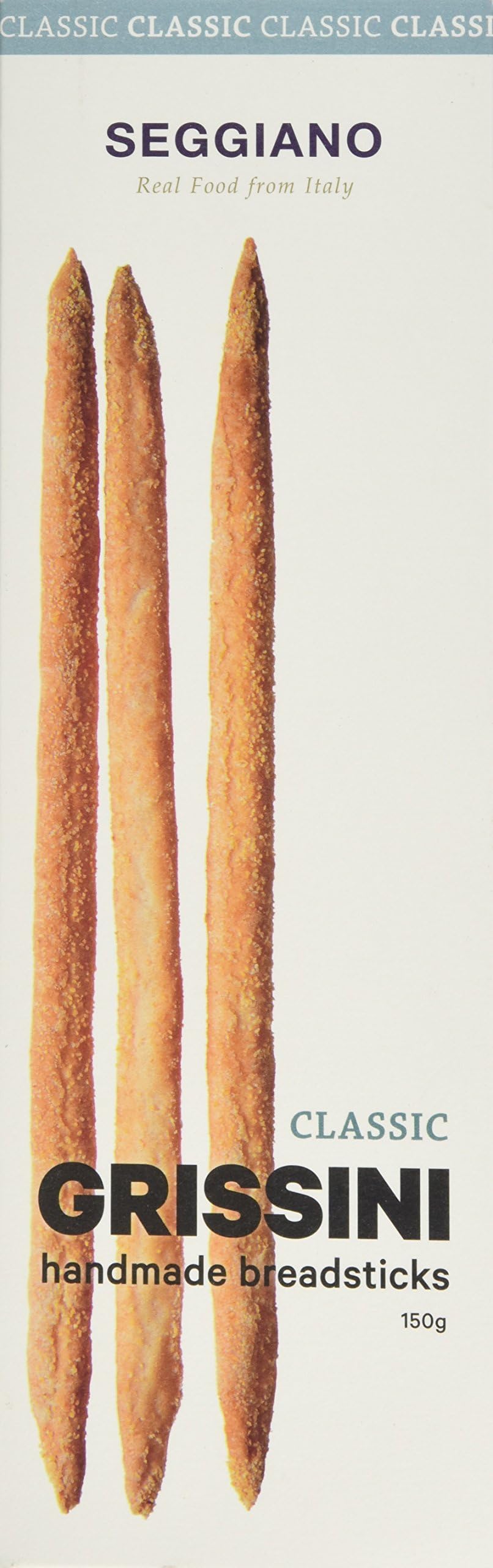 Seggiano Classic Grissini Breadsticks, 150 g, Pack of 1
