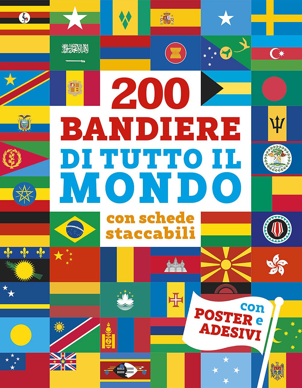 200-bandiere-di-tutto-il-mondo-con-schede-staccabili-con-adesivi