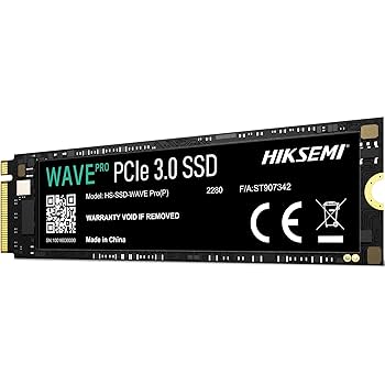Amazon | HIKSEMI SSD 512GB M.2 2280 NVMe PCIe Gen3x4 3D TLC