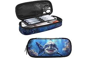 Ocean Shark Pencil Case: The Perfect Back-to-School Accessory