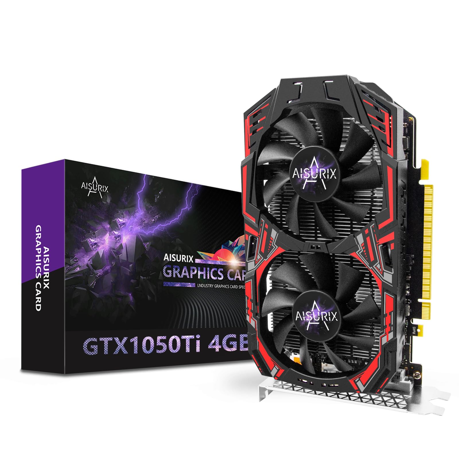 Amazon.com: AISURIX GTX 1050 Ti 4G Graphics Card, 128 Bit GDDR5
