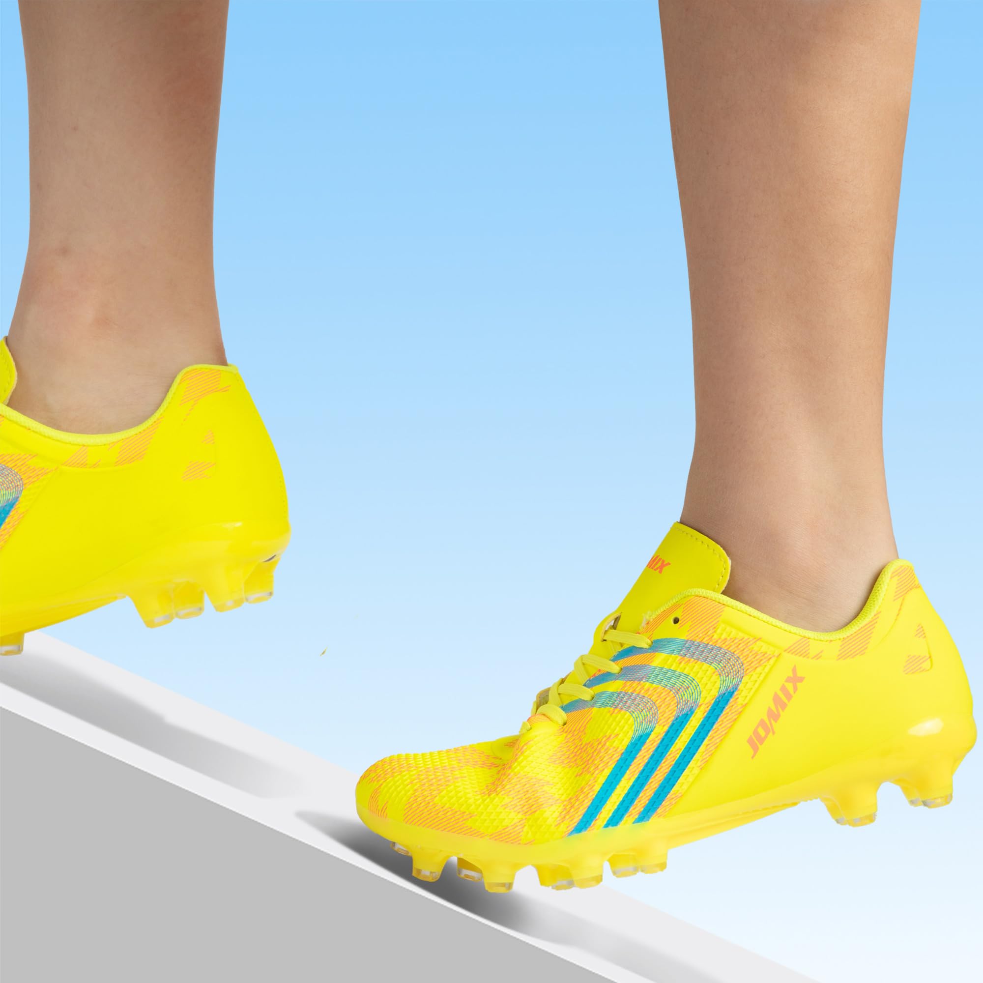 JOMIX Damen Fußballschuhe Professionelle Fussballschuhe Outdoor Sportschuhe High Top Spike Football Boots Athletics Trainingsschuhe