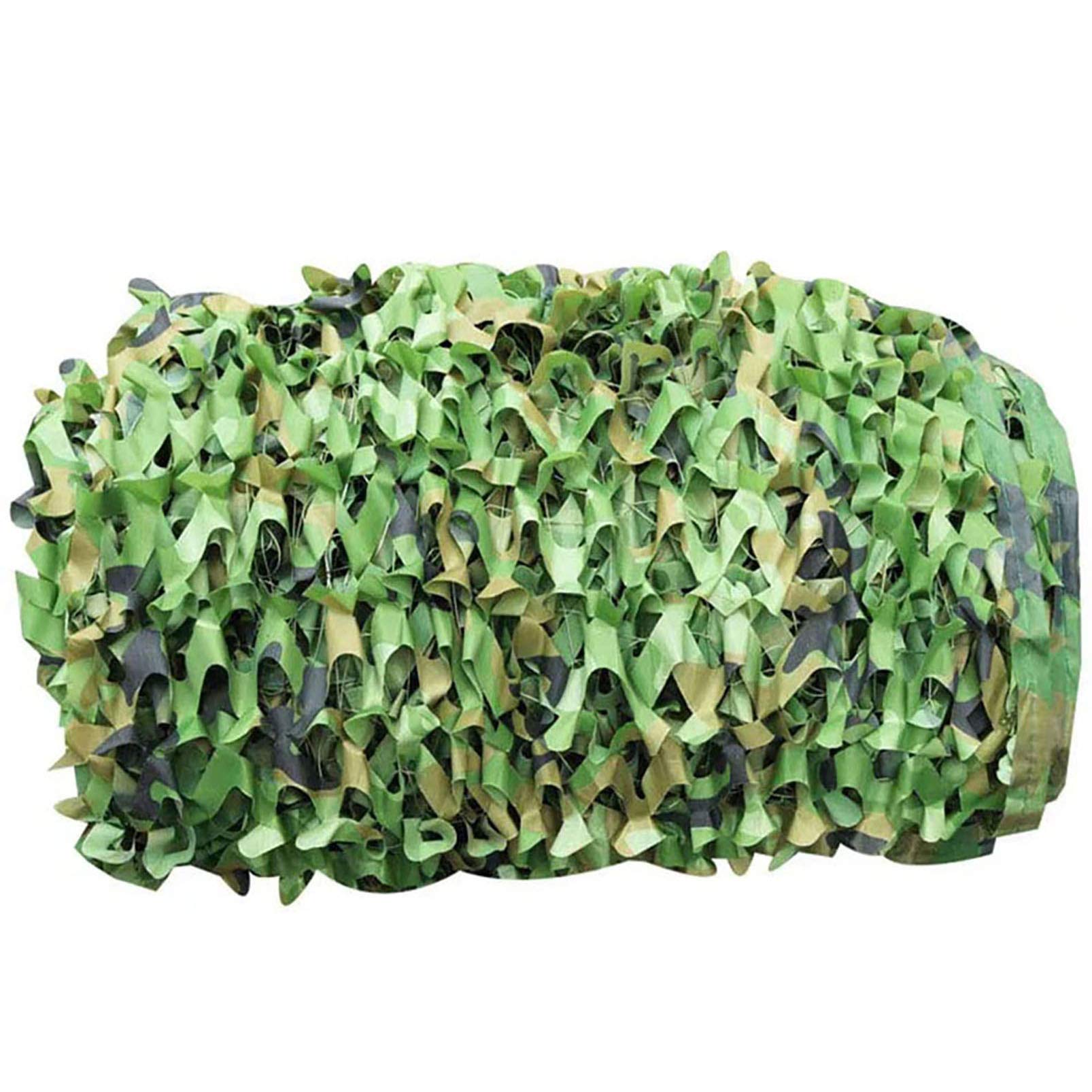 Filet d'ombrage militaire vert filet protection solaire pour la chasse au camping 4x6m 5x8m