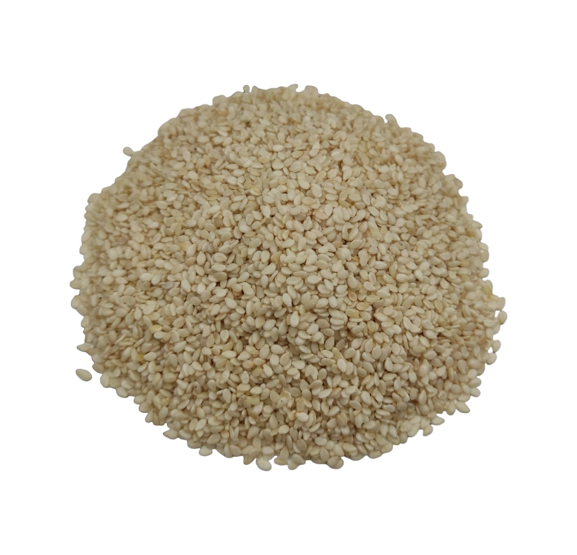 Semillas de Sésamo Blanco Secas 85g - 1,95Kg Clase A Sesamum indicum (1950 gramos)